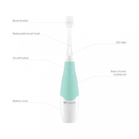 TrueLife SonicBrush Baby G gyerek elektromos fogkefe